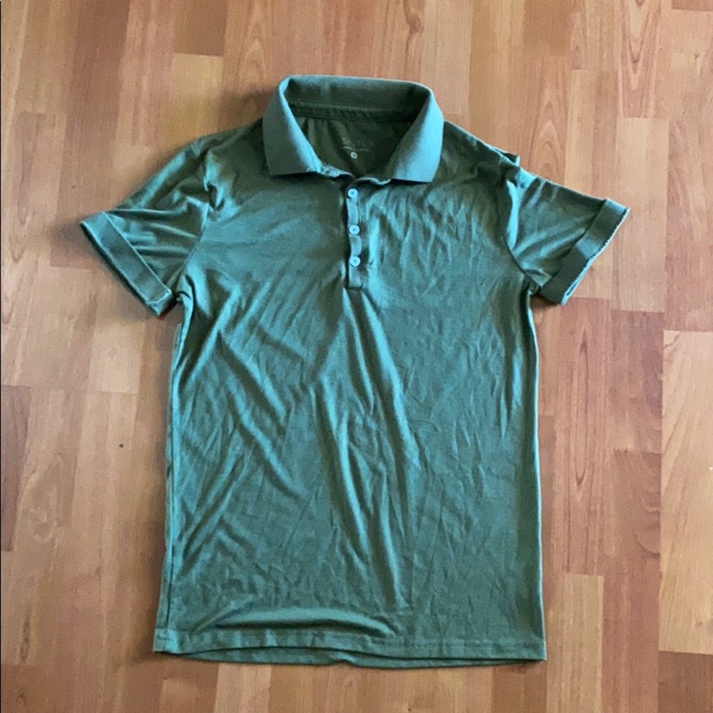 ESNTLS OLIVE GREEN POLO